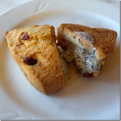 Blueberry scone