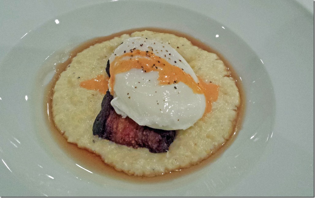Pork Belly on Grits