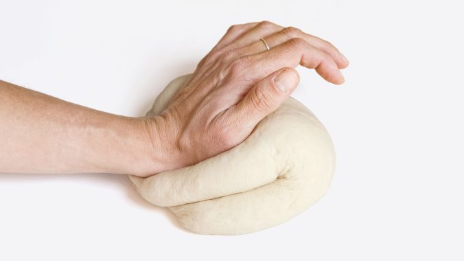 how to knead dough