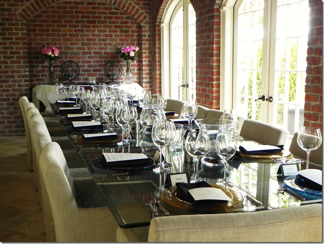 Table at Inn at Willow Grove